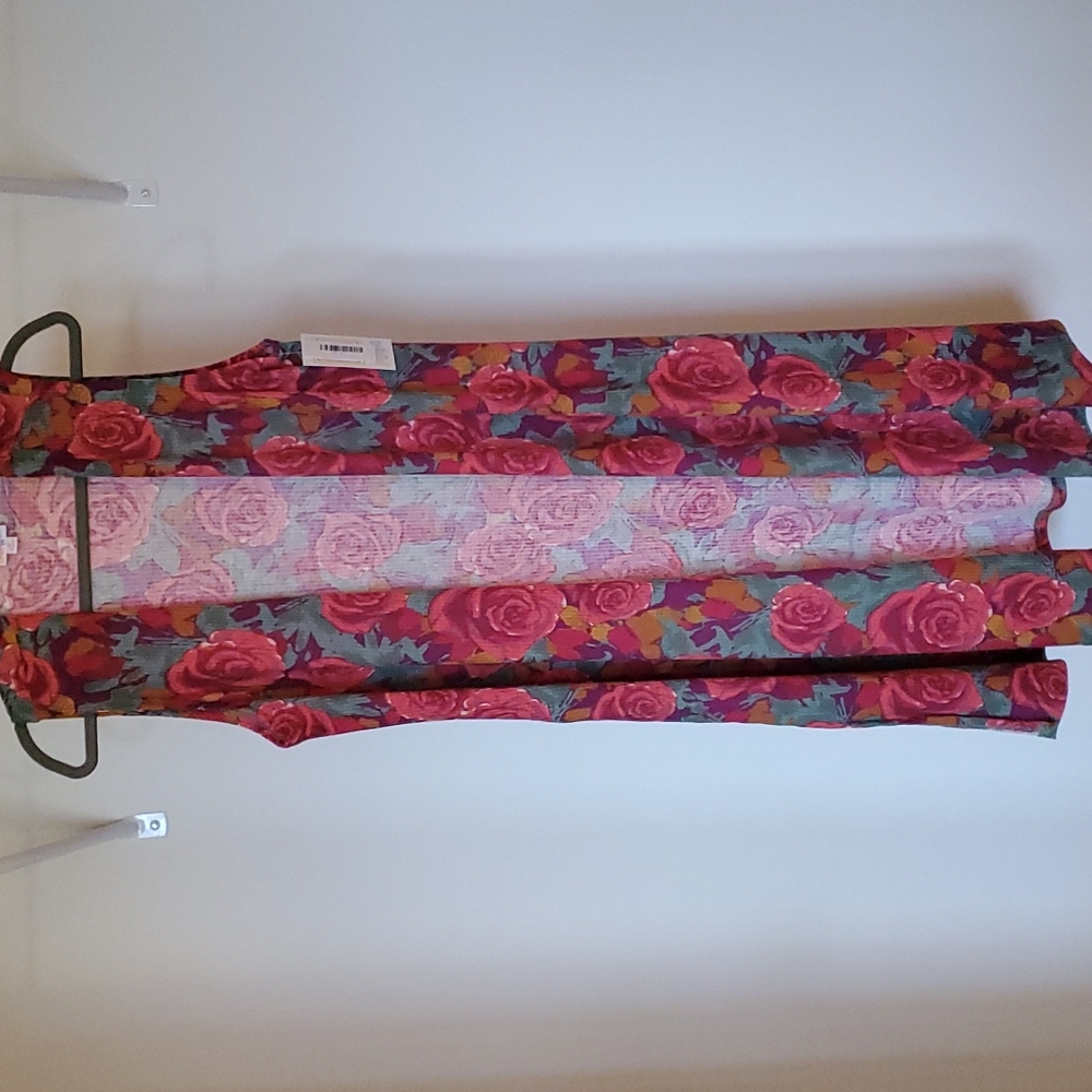 Floral Sleeveless Long Vest/Cardigan
